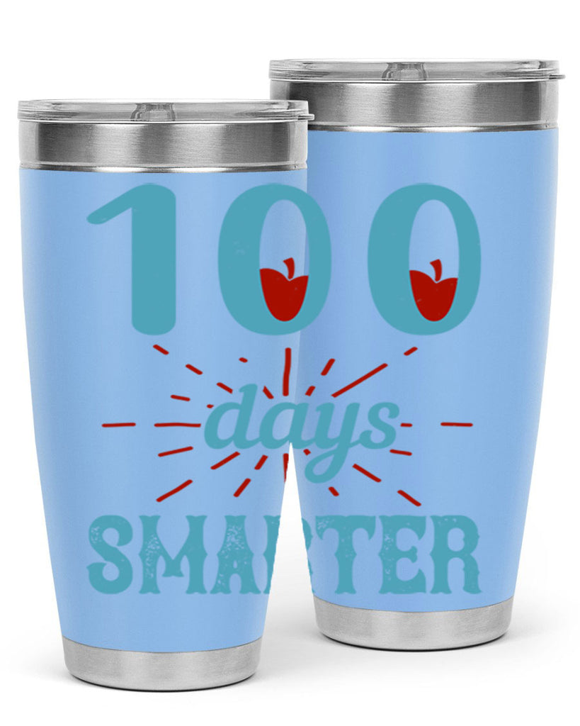 7 days smarter 47#- 100 days of school- Tumbler