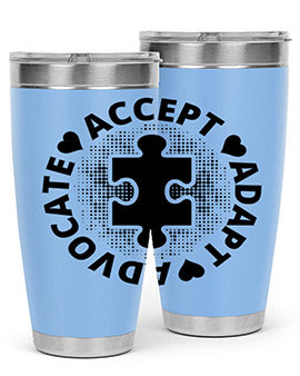 Accept Style 41#- autism- Tumbler