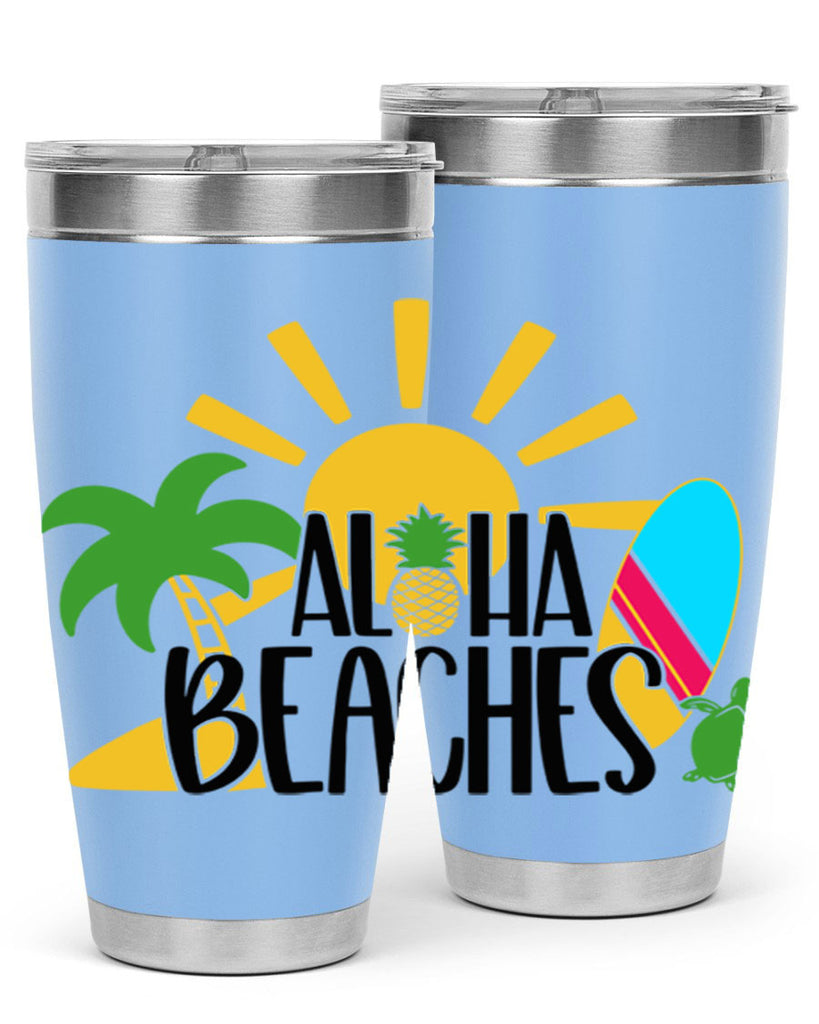 Aloha Beaches Style 55#- summer- Tumbler