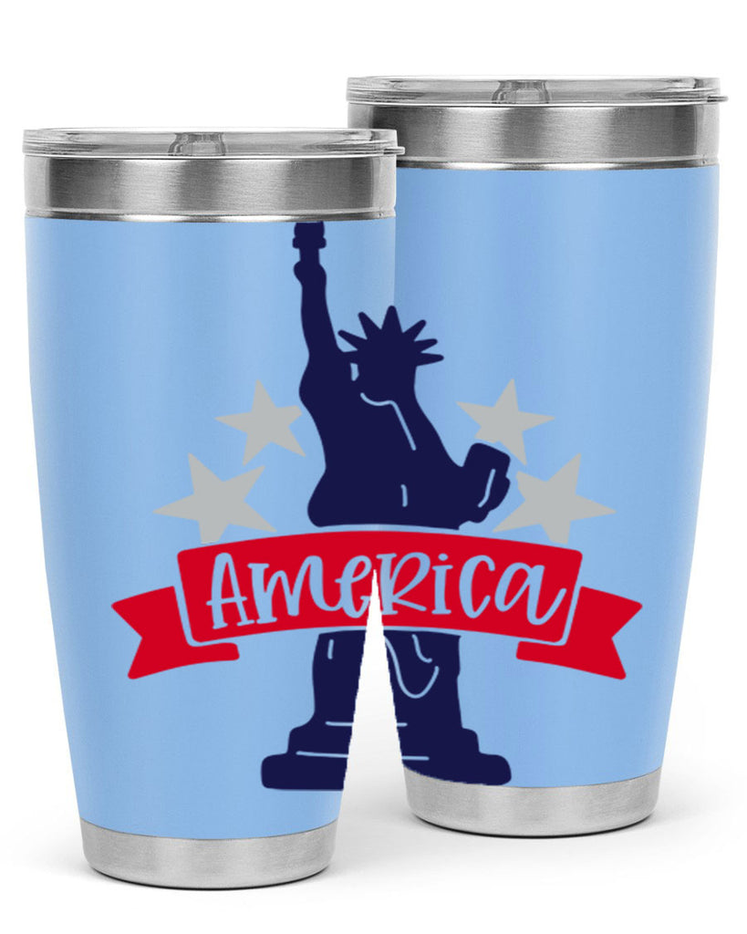America Style 145#- Fourt Of July- Tumbler