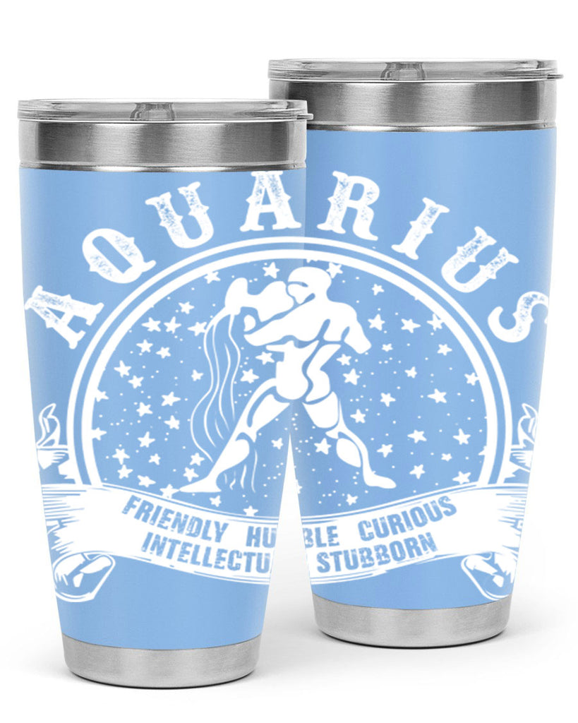 Aquarius 43#- zodiac- Tumbler