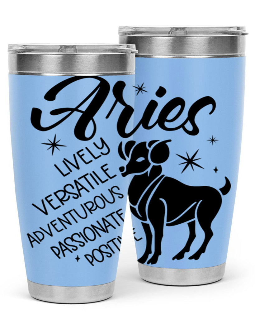 Aries 100#- zodiac- Tumbler