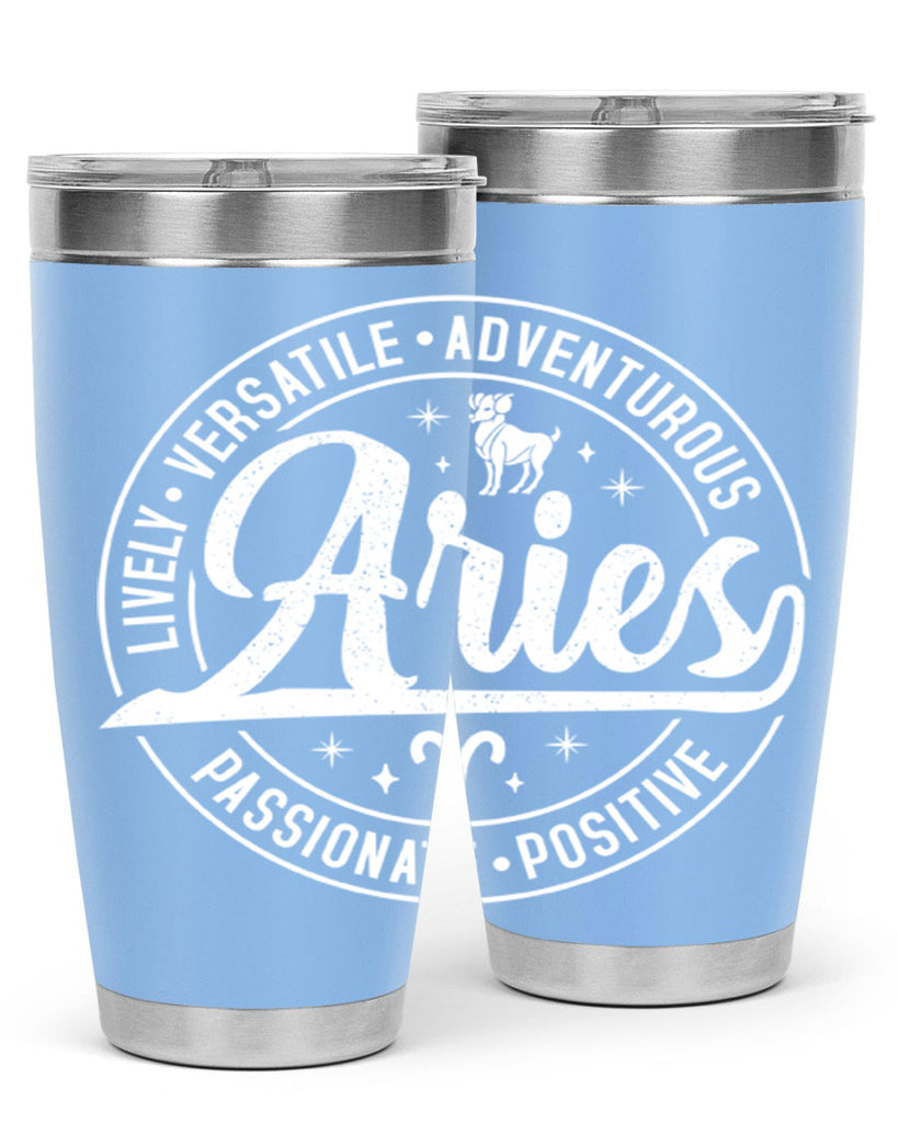 Aries 103#- zodiac- Tumbler
