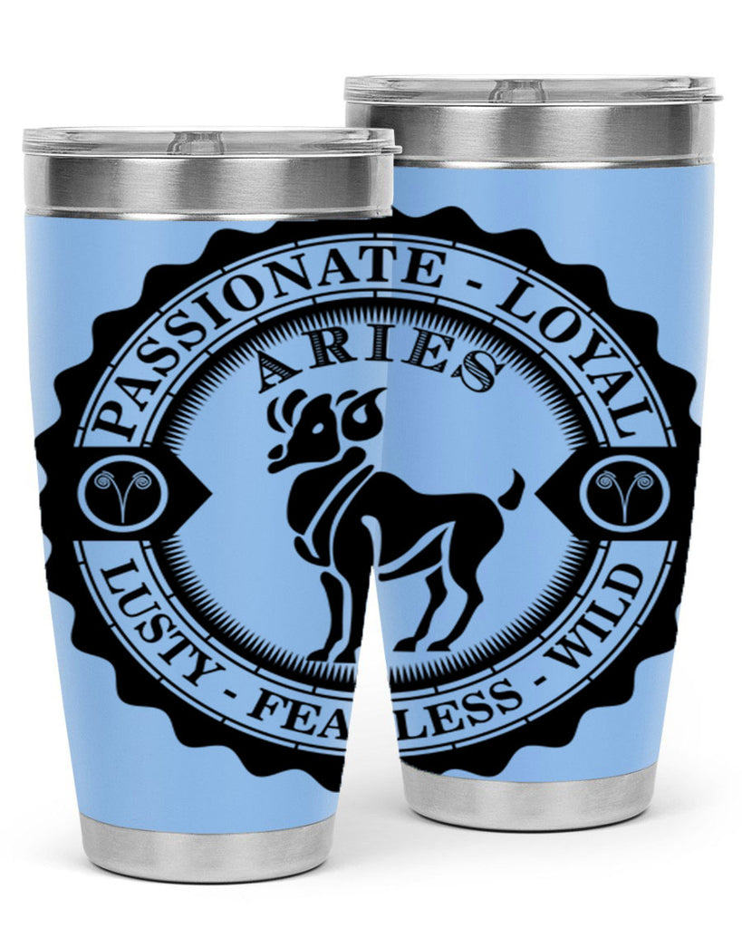Aries 3#- zodiac- Tumbler