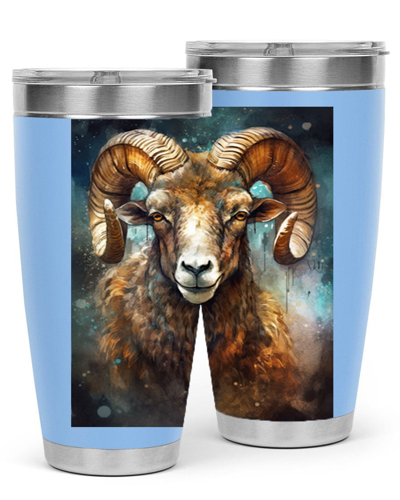 Aries 54#- zodiac- Tumbler