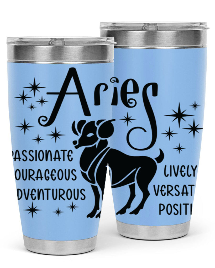 Aries 93#- zodiac- Tumbler