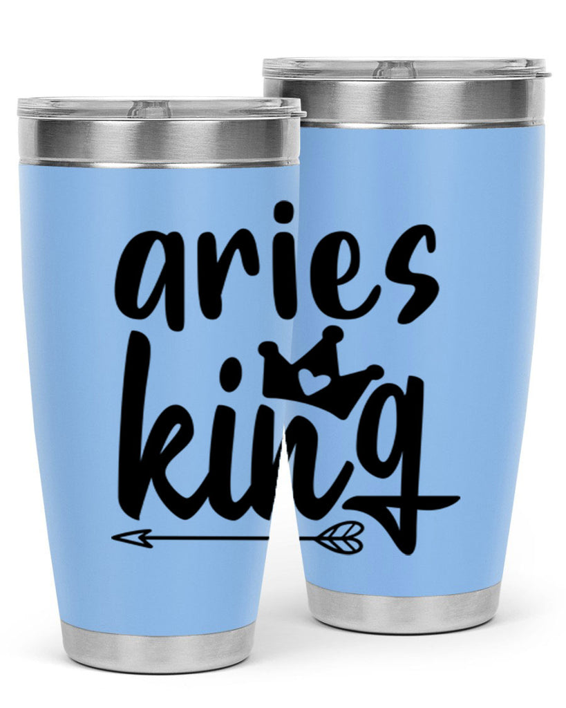 Aries king 108#- zodiac- Tumbler