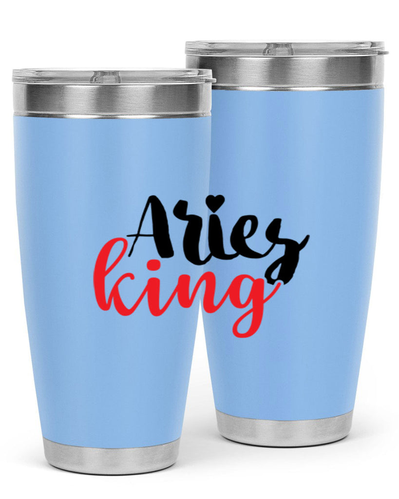Aries king 96#- zodiac- Tumbler