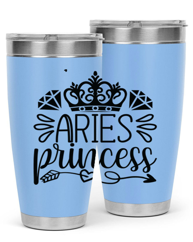Aries princess 114#- zodiac- Tumbler
