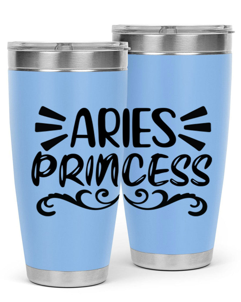 Aries princess 117#- zodiac- Tumbler