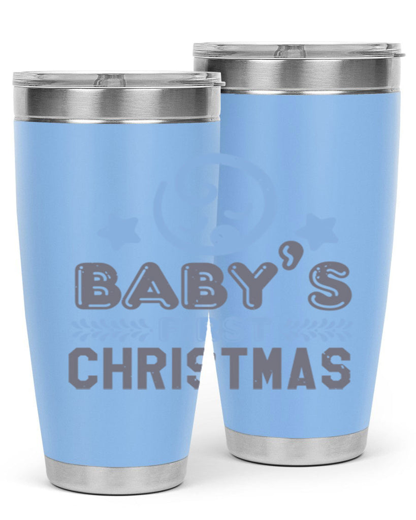 Baby First Christmas Style 2#- baby shower- tumbler