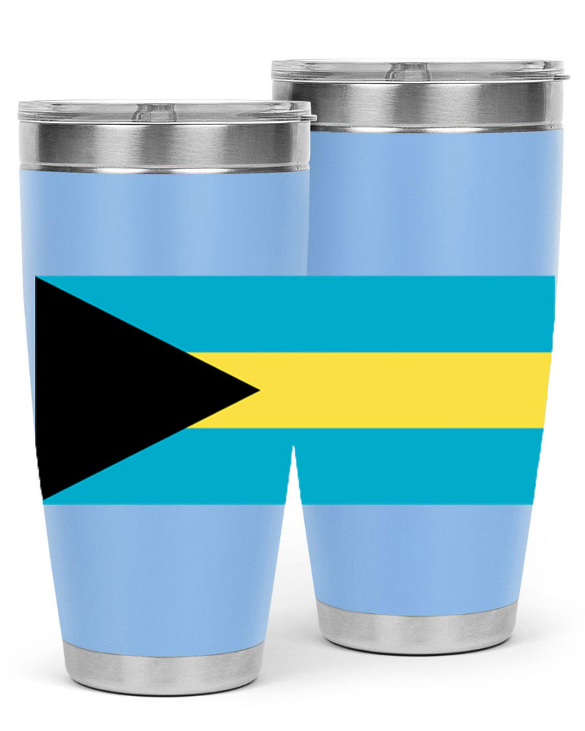 Bahamas 186#- world flags- Tumbler