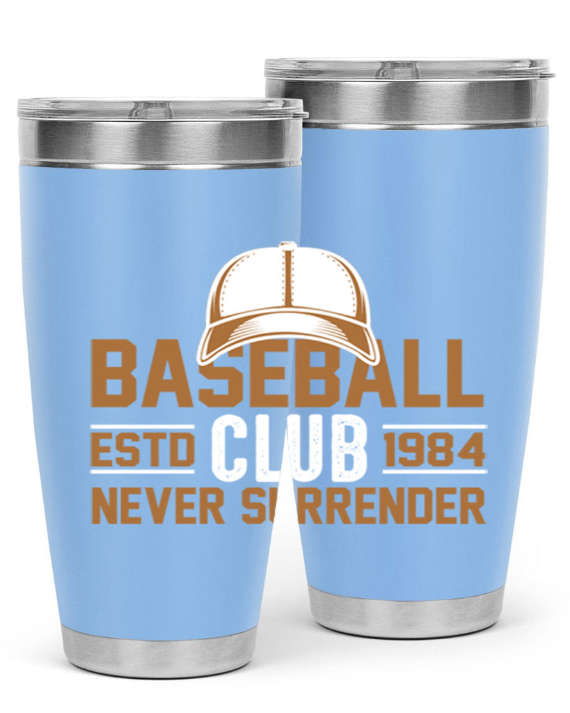 Base 1447#- baseball- Tumbler