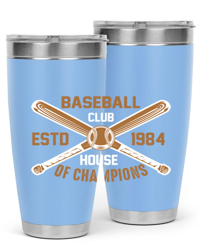 Baseball 1443#- baseball- Tumbler