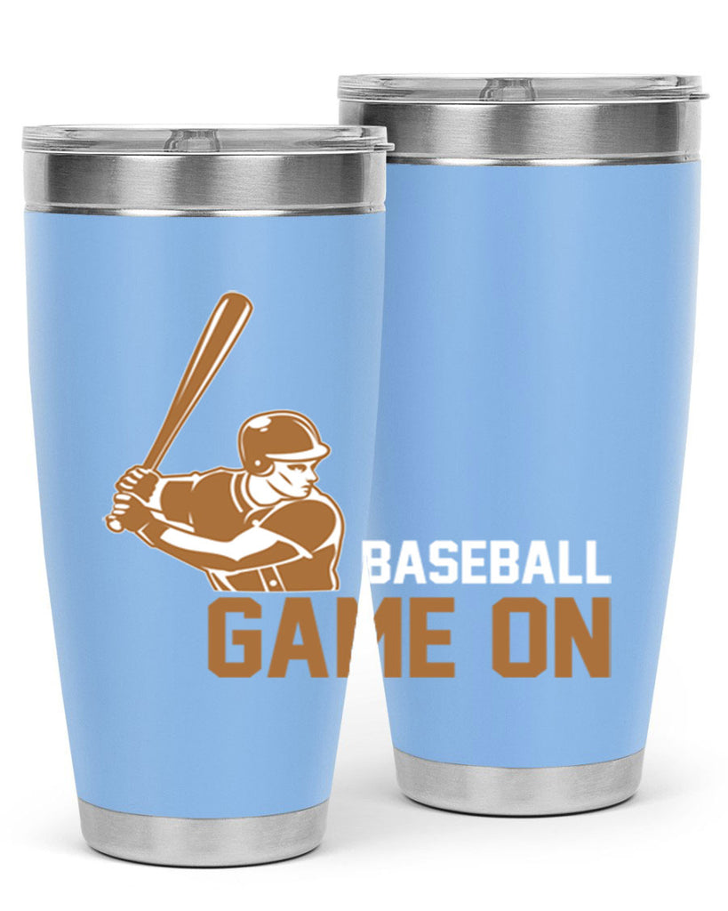 Baseball game 1446#- baseball- Tumbler