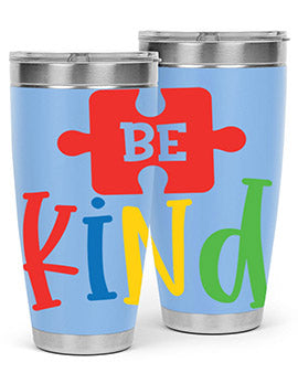 Be Kind Style 9#- autism- Tumbler