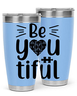 Be you Style 44#- autism- Tumbler
