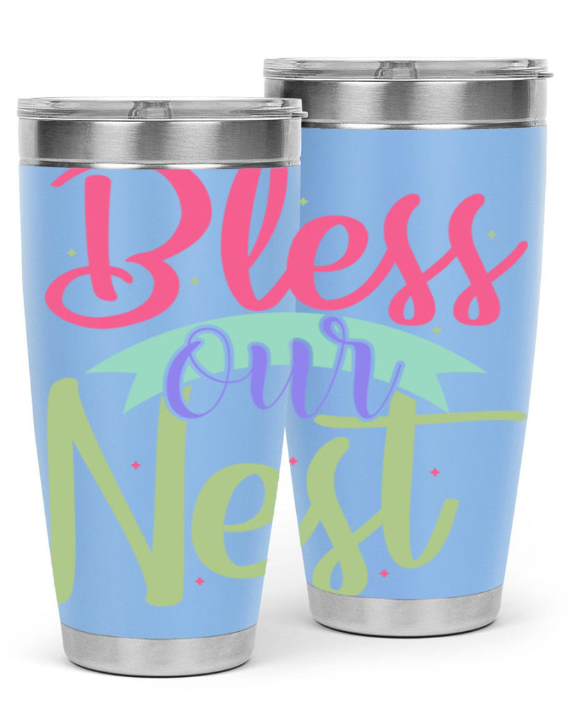 Bless our nest 49#- spring- Tumbler