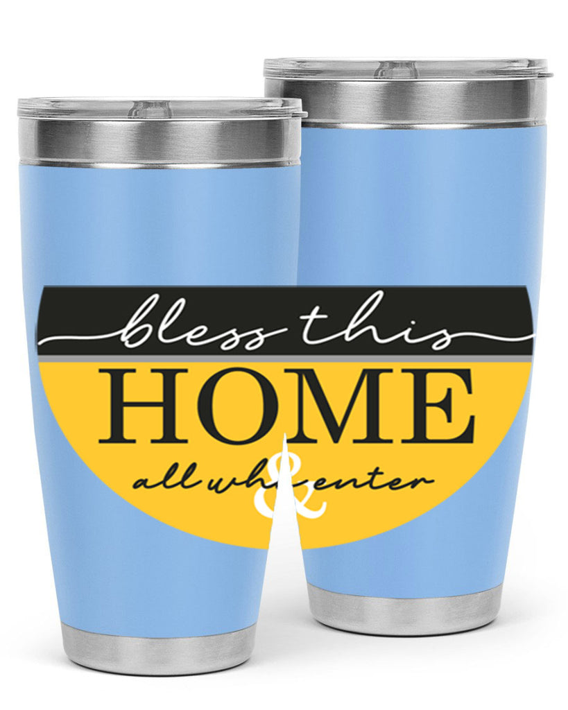 Bless this Home and all57#- spring- Tumbler