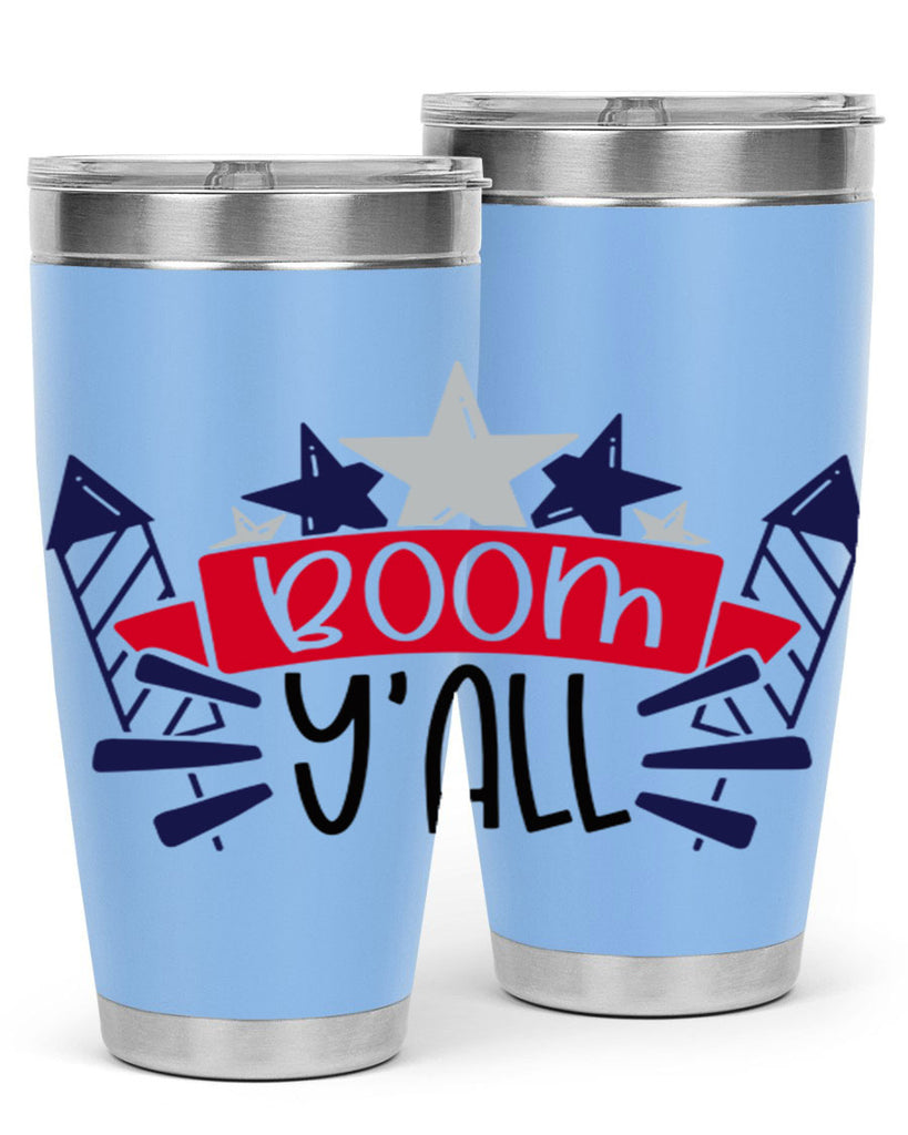 Boom Yall Style 146#- Fourt Of July- Tumbler