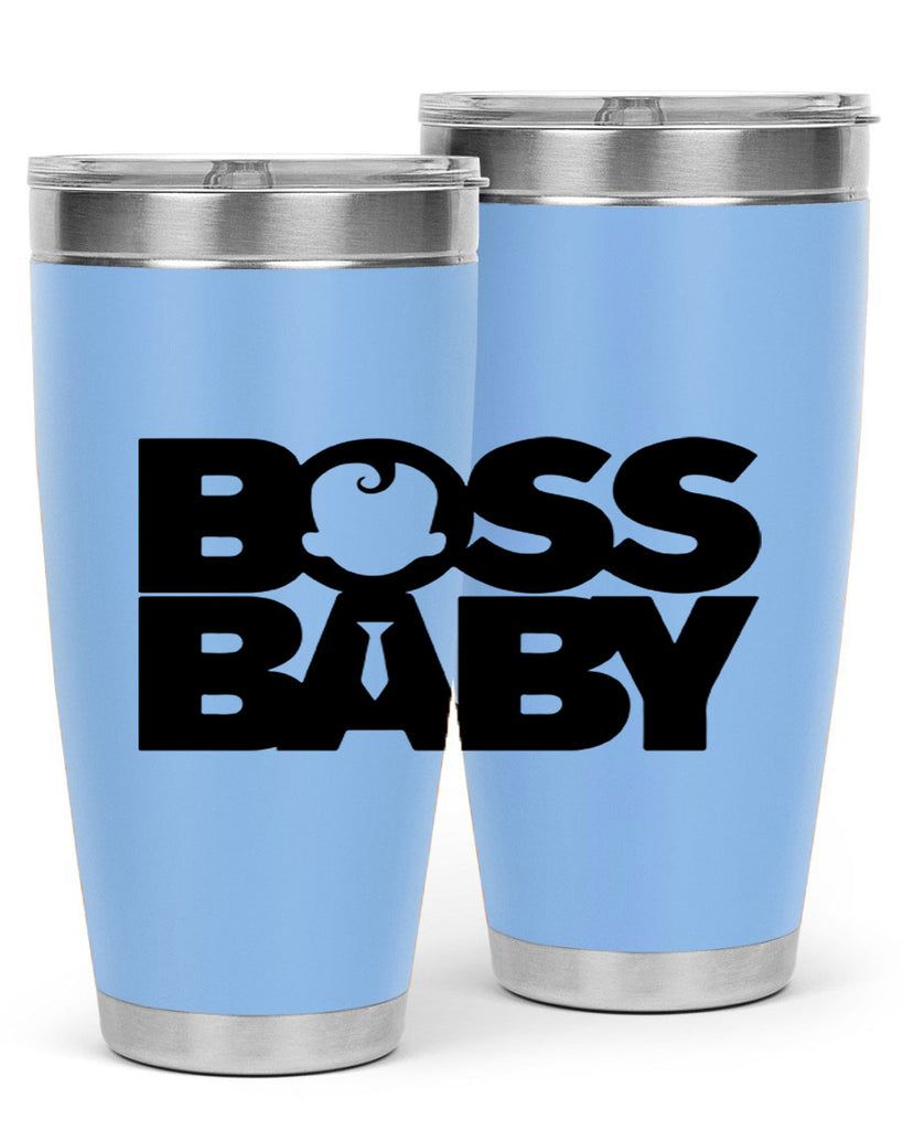Boss Baby On Board 1#- black words phrases- Cotton Tank