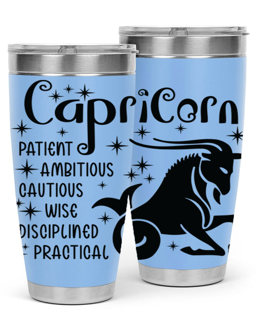 Capricorn 182#- zodiac- Tumbler