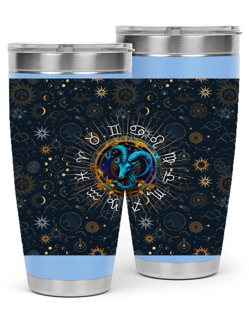 Capricorn Straight 184#- zodiac- Tumbler