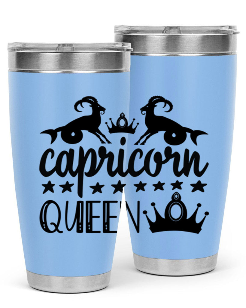 Capricorn queen 195#- zodiac- Tumbler