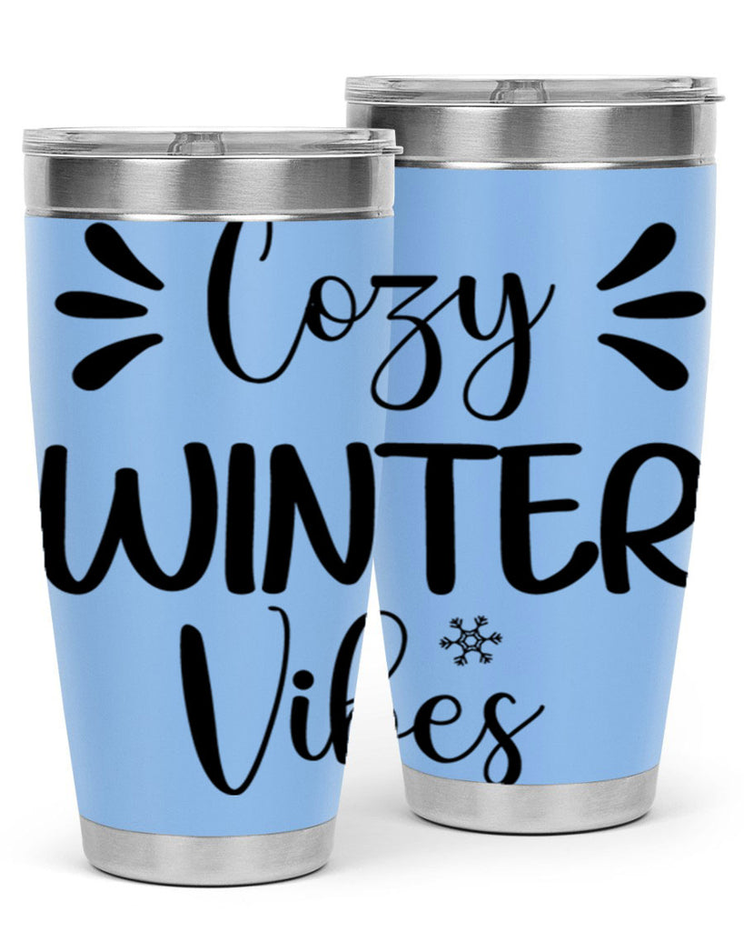 Cozy Winter Vibes76#- winter- Tumbler