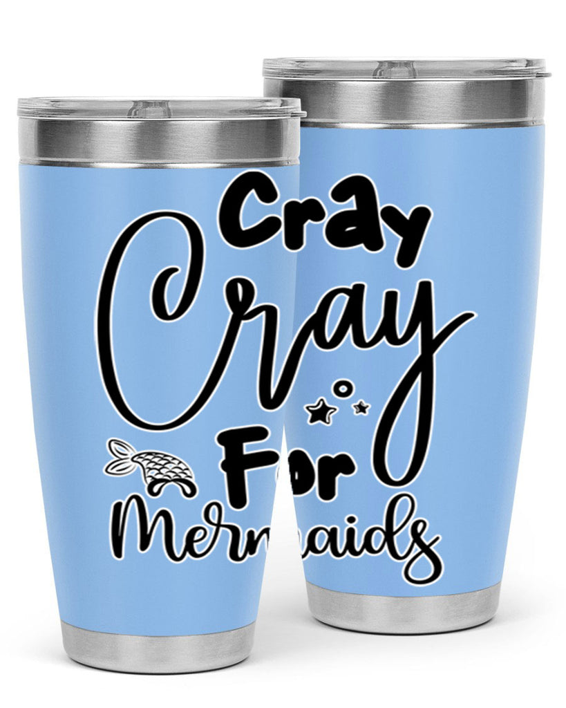 Cray Cray For Mermaids 88#- mermaid- Tumbler