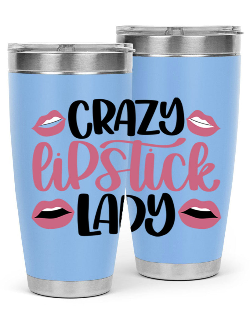 Crazy Lipstick Lady Style 107#- make up- Tumbler