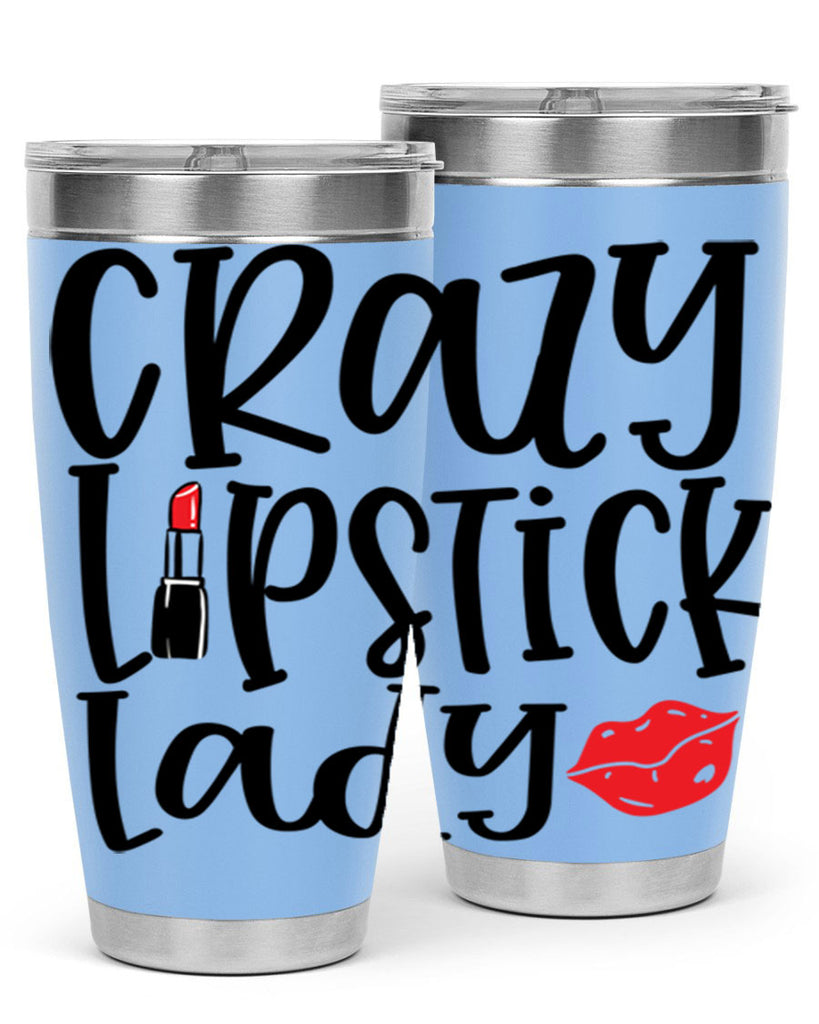 Crazy Lipstick Lady Style 240#- make up- Tumbler