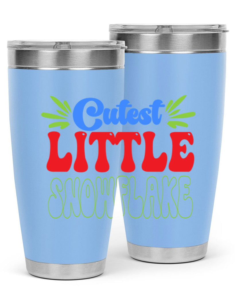 Cutest little snowflake 89#- winter- Tumbler