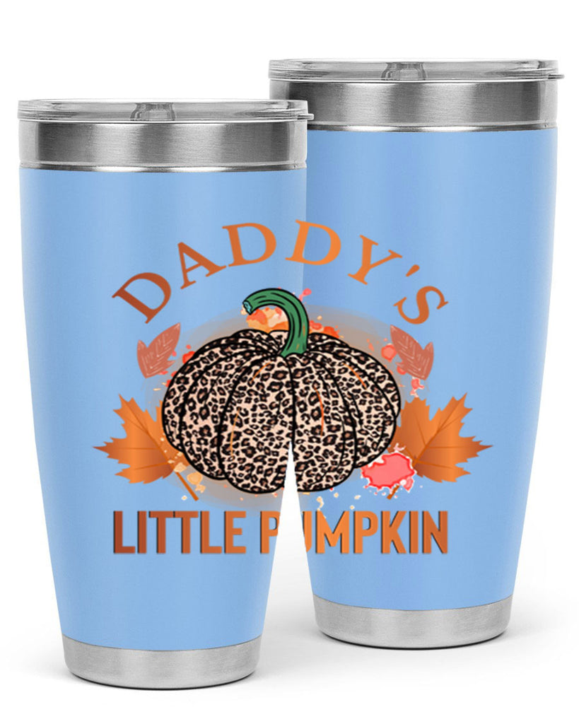 Daddys Little Pumpkin 67#- fall- Tumbler