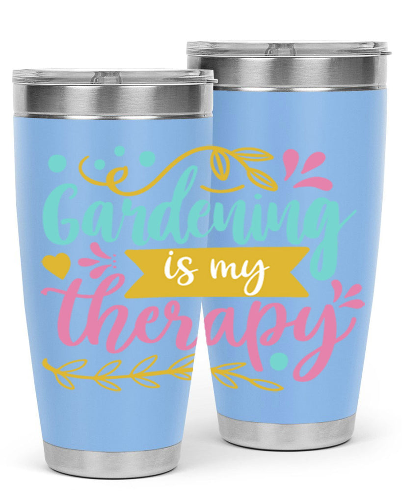 Gardening is my therapy Style 66#- summer- Tumbler