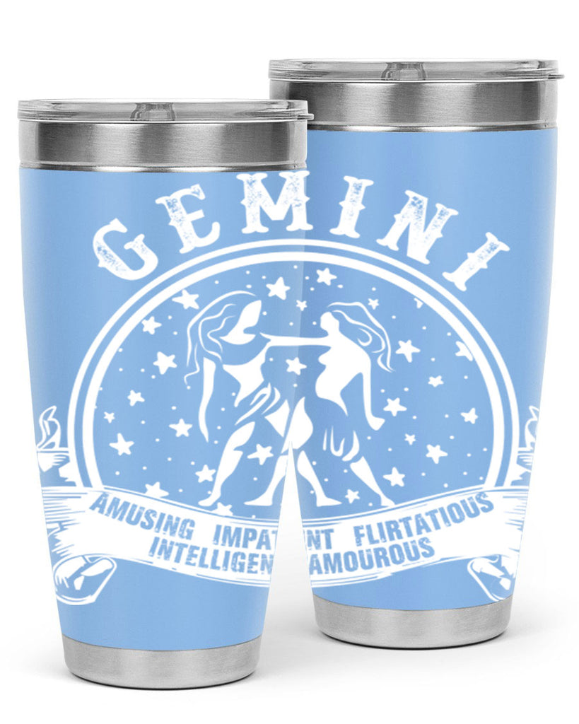 Gemini 10#- zodiac- Tumbler