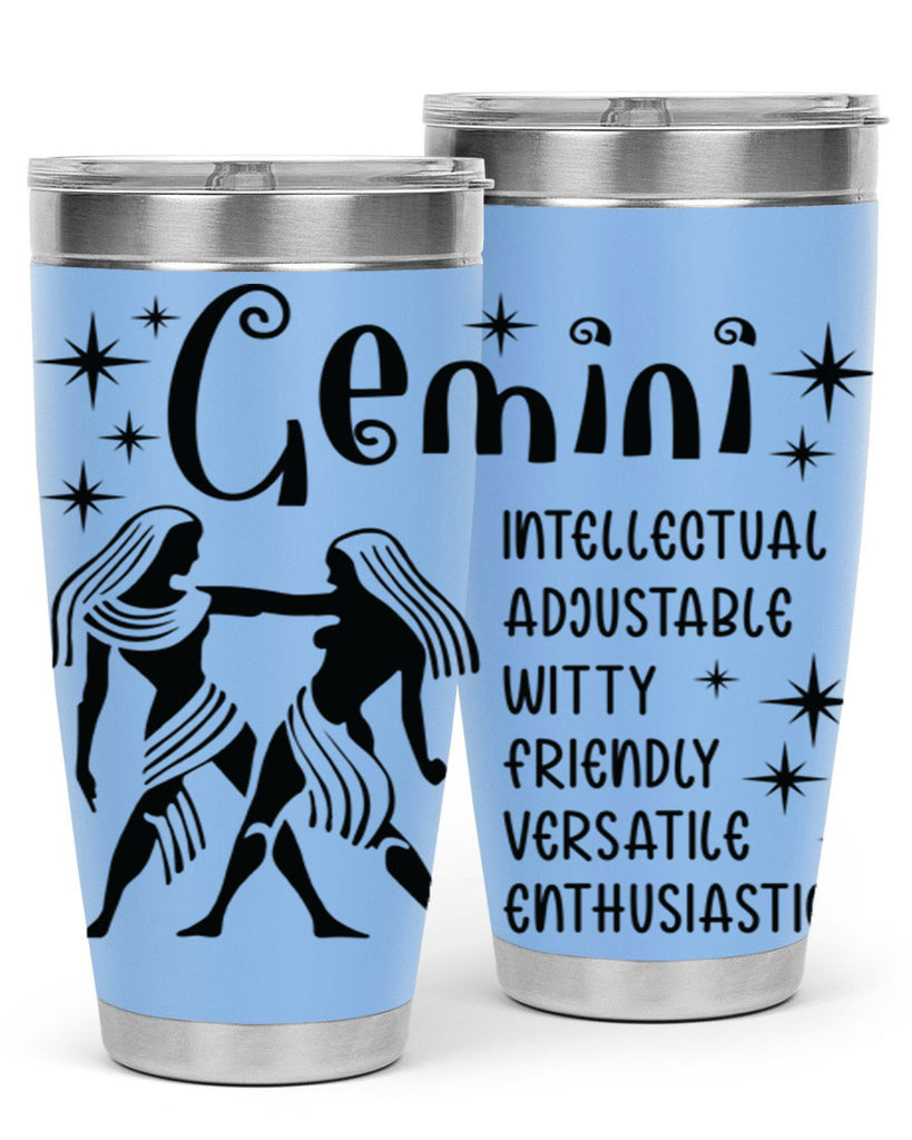 Gemini 217#- zodiac- Tumbler