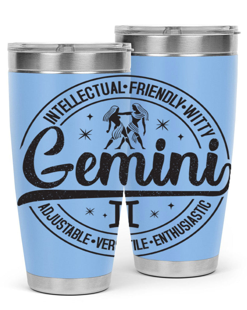 Gemini 225#- zodiac- Tumbler