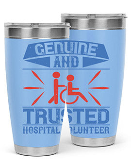 Genuine and Trusted Hospital Volunteer Style 2#- volunteer- Tumbler