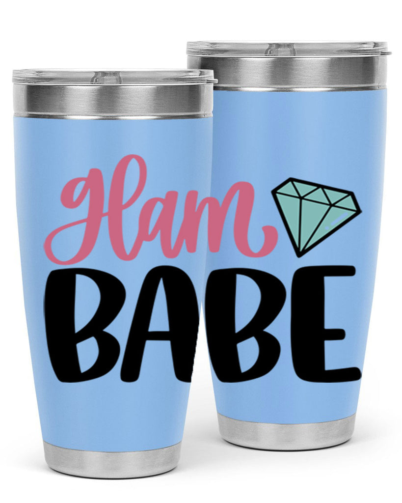 Glam Babe Style 98#- make up- Tumbler