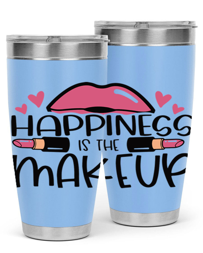 Hapiness Is The Makeup Style 95#- make up- Tumbler