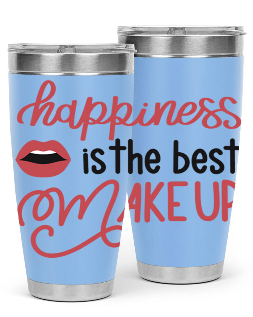 Happiness is the Best Makeup Style 94#- make up- Tumbler