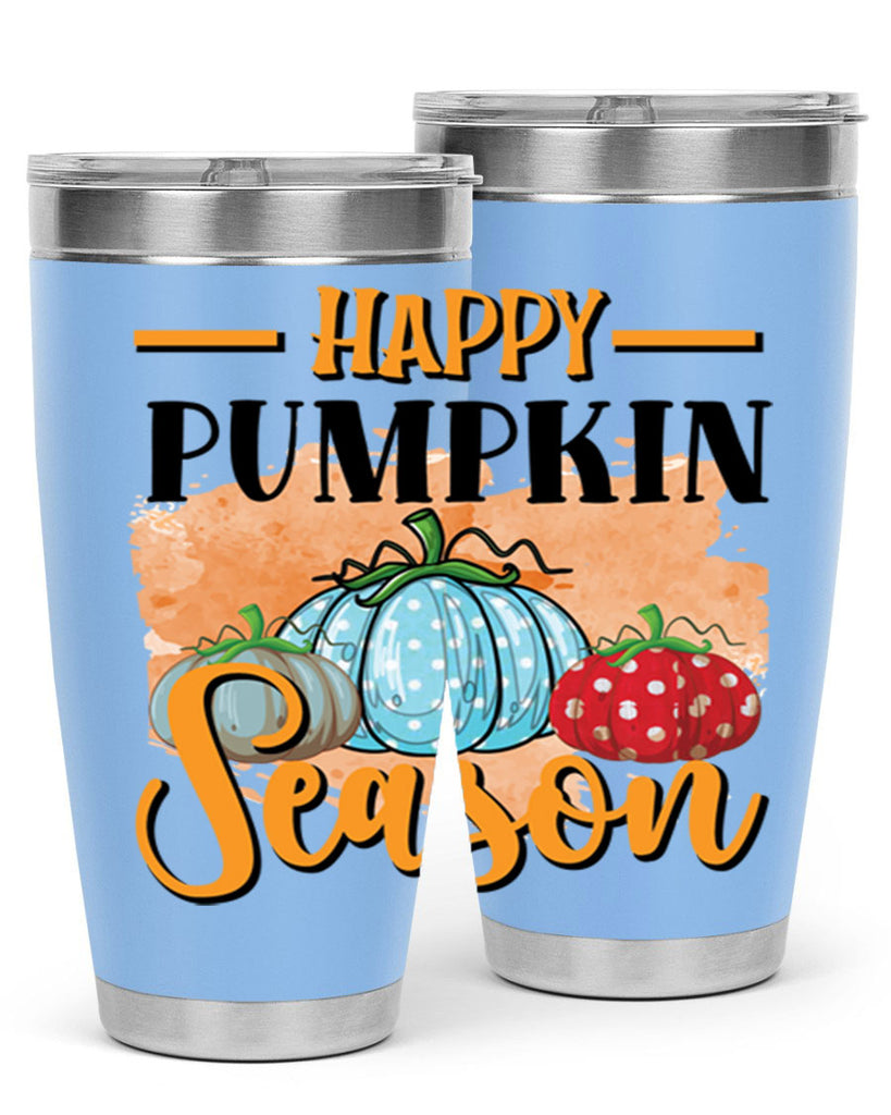 Happy pumpkin season 240#- fall- Tumbler