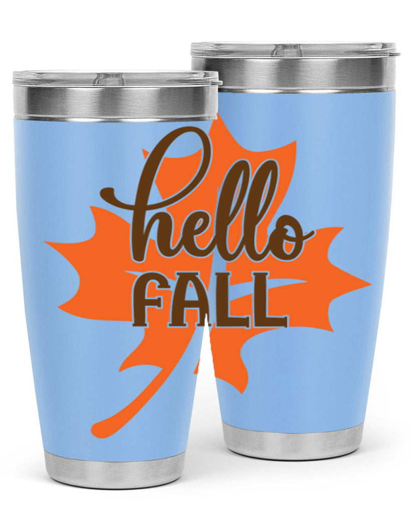 Hello Fall 273#- fall- Tumbler