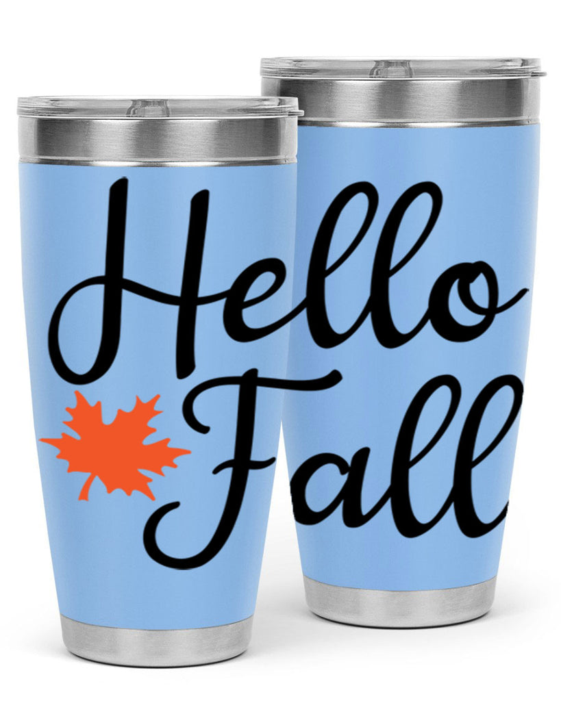 Hello Fall 274#- fall- Tumbler