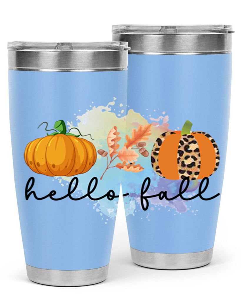 Hello Fall 277#- fall- Tumbler