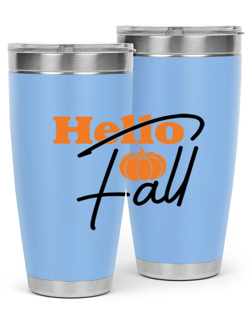Hello Fall 279#- fall- Tumbler