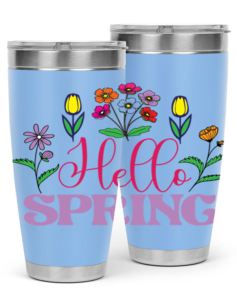 Hello Spring  233#- spring- Tumbler