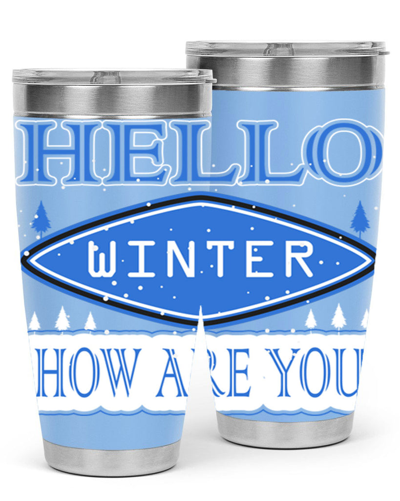 Hello Winter 165#- winter- Tumbler