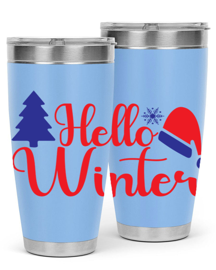 Hello Winter 179#- winter- Tumbler